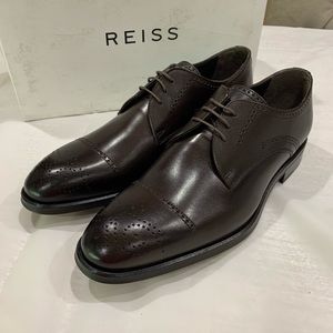 REISS Rostin Brogue Derby shoes